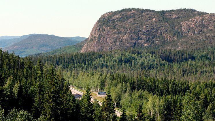 Skuleberget, Kramfors kommun – mitt i Höga Kusten.