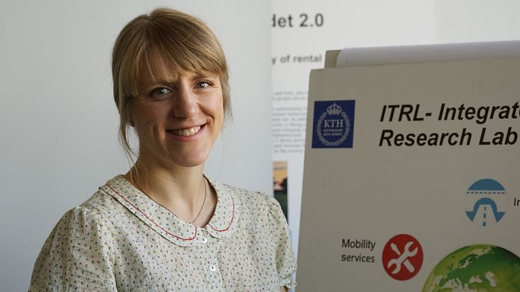 Anna Pernestål är föreståndare för ITRL, Integrated Transport Research Lab, vid KTH.