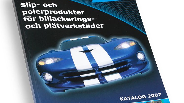 Ny Norton-katalog för billackeringsverkstäder