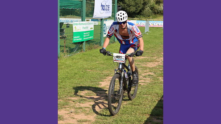 Alexander Worreschke trat für das Treysaer Team „Fischis‘ Bike Box“ in die Pedale.