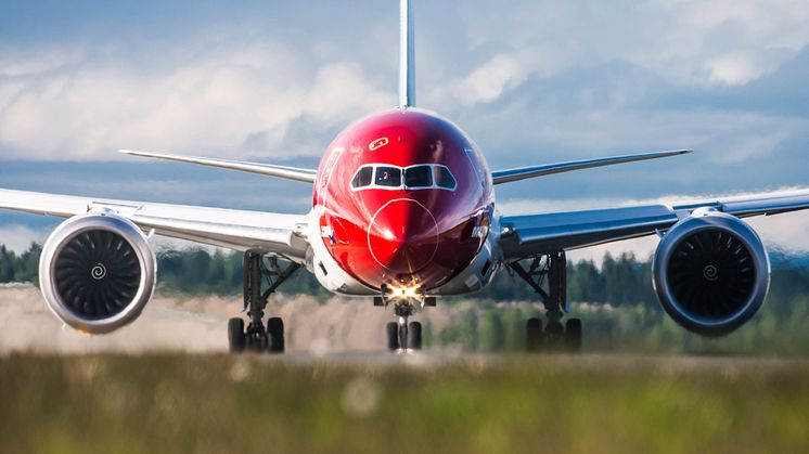 Boeing 787 Dreamliner. Foto: Jørgen Syversen. 