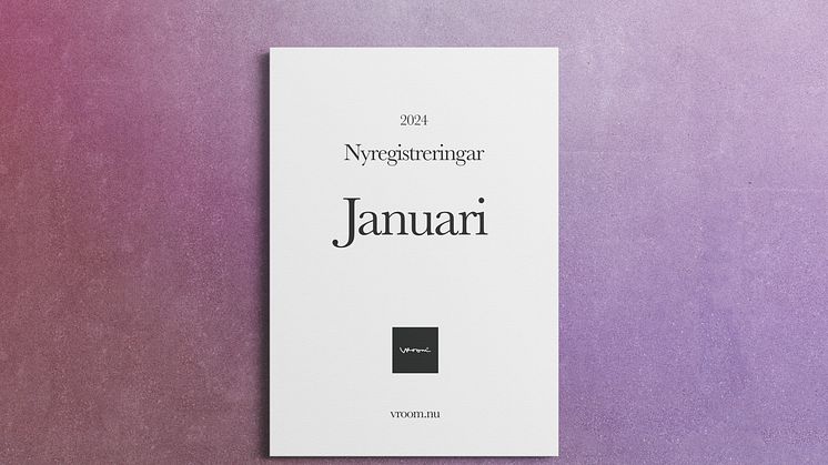 Nyregistreringar januari 2024