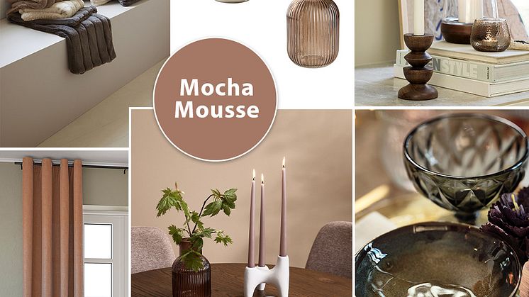 Barva roku 2025 - Mocha Mousse