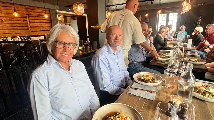 Tiina Ohlsson och Jan Sævig