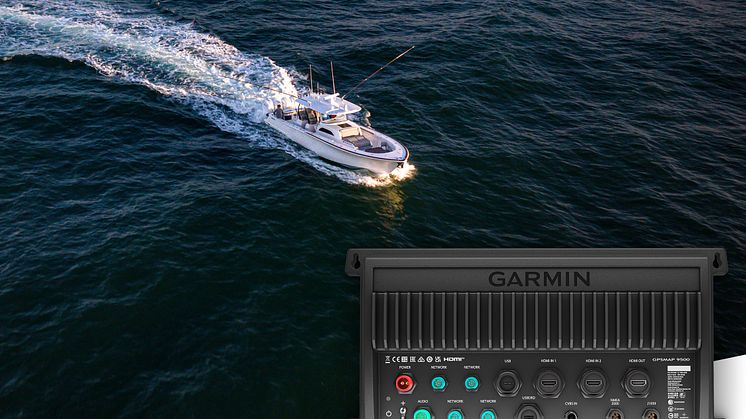 Für noch mehr Leistung am Steuerstand: die Garmin GPSMAP 9500 Black Box