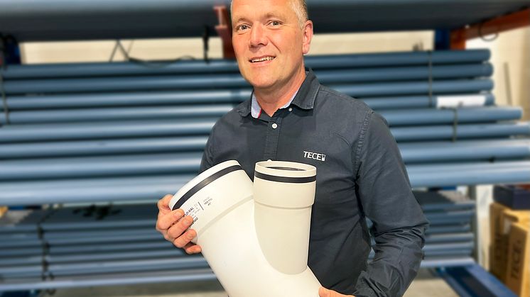 Enklare installation med Poloplasts rörsystem med muff 