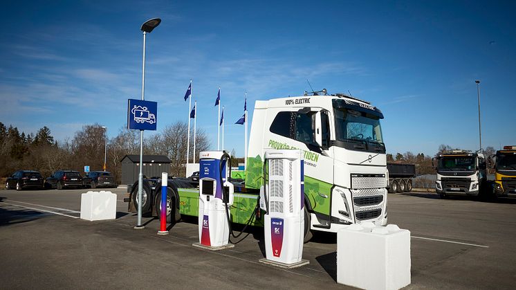 Elektrifiering av tung trafik en viktig pusselbit för omställningen i Västerbotten
