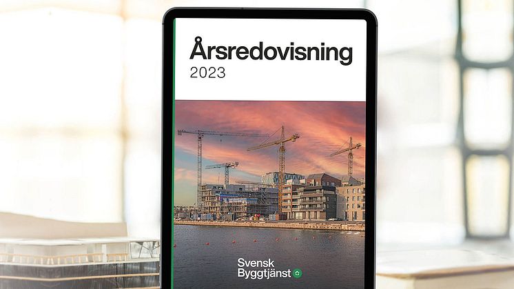 Hög förändringstakt med god lönsamhet i Svensk Byggtjänst trots byggkris