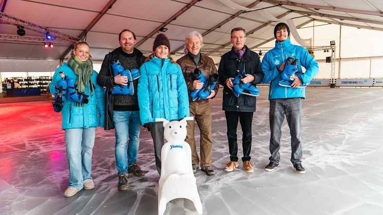 Das Team um Veranstalter Kiel-Marketing, Eisbahnbetreiber interevent und Titelsponsor Stadtwerke Kiel ist bereit für die Saison 2024_25
