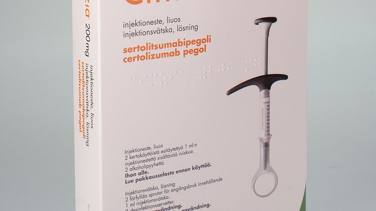 Cimzia förpackning