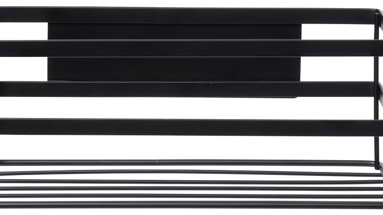 NYHET! Self-adhesive shower basket Allan Black Metal 7,99 EUR.jpg