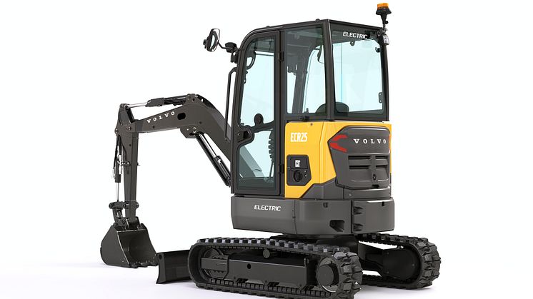 Volvo ECR25 Electric generation 2 - vänster bak