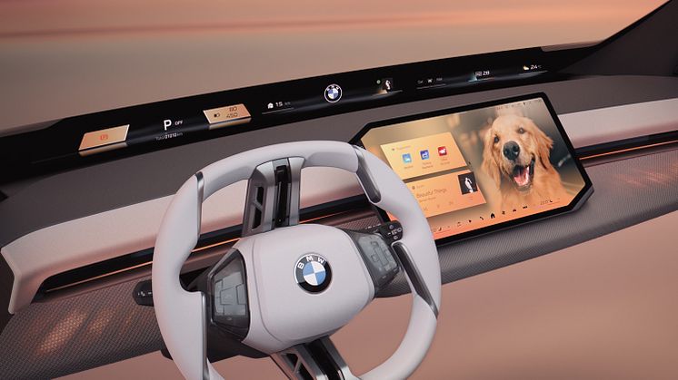 CES 2025 - BMW Panoramic iDrive - Personal Mode