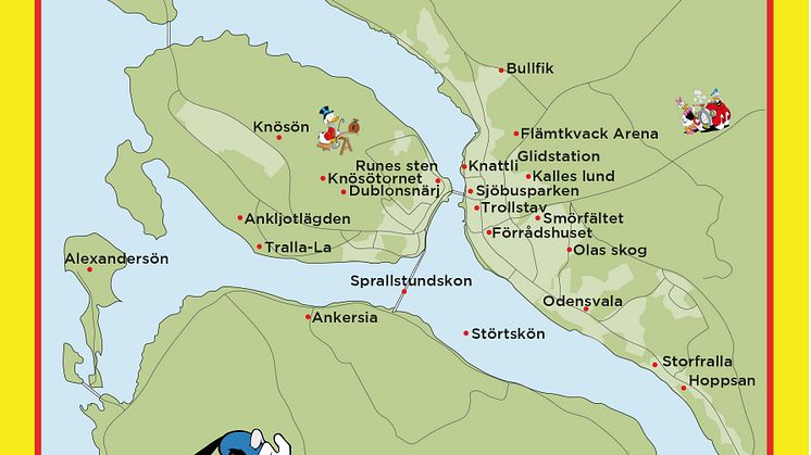Östersund ankifierad karta