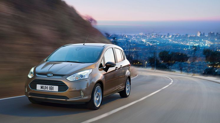 Uusi Ford B-MAX: uusinta tekniikkaa ja taloudellista ajoa