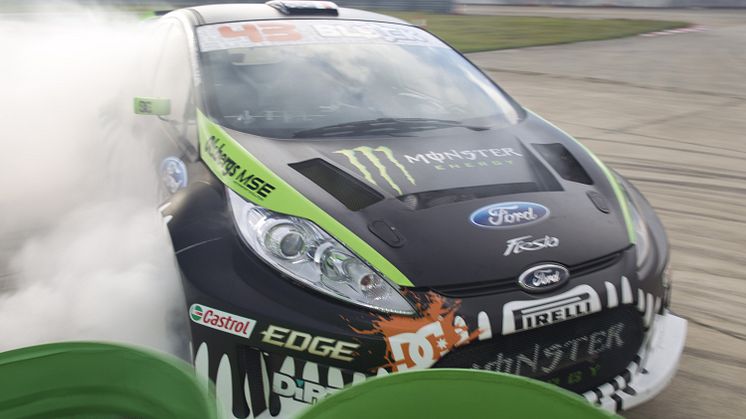 Ford i samarbete med Ken Block om Gymkhana World Tour