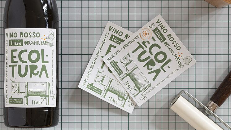 NYHET!  Ecoltura Biodynamic Vino Rosso lanseras i PET (1 liter)
