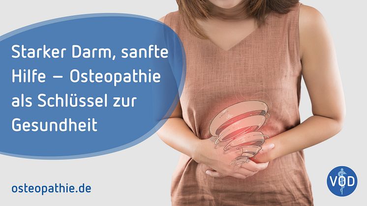 Magen-Darm-Tag am 7. November - der Verband der Osteopathen Deutschland macht auf Möglichkeiten der Osteopathie aufmerksam.