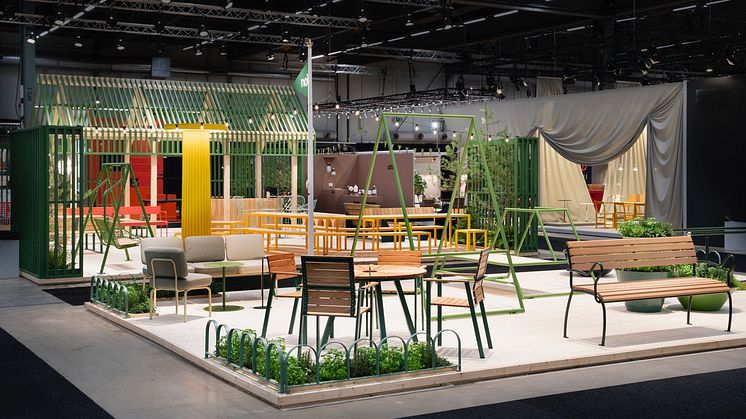 Nola presenterar en nutida tolkning av folkparken på Möbelmässan 