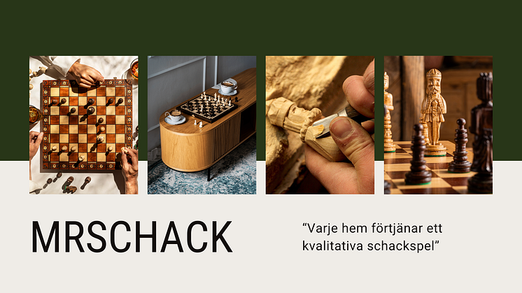 MrSchack – Schackspel som inredningskonst tar Sverige med storm