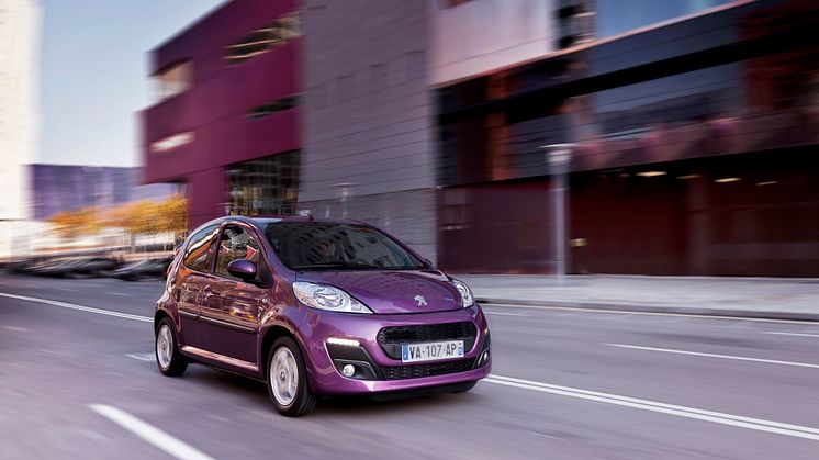 Nya Peugeot 107
