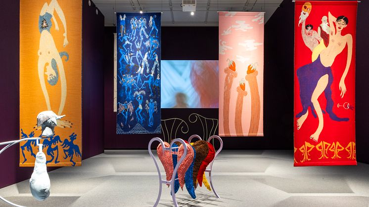 Installation images Constance Tenvik at MUNCH