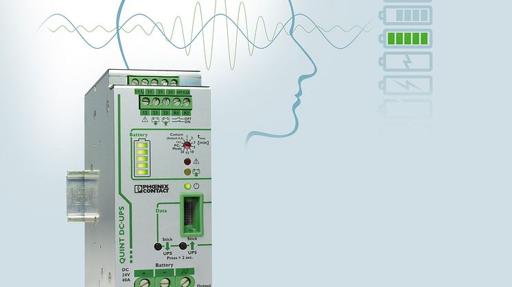 Intelligent UPS för industriella applikationer 