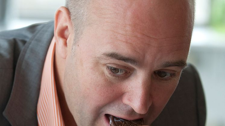 Fredrik Reinfeldt smaka Ballerina Kladdkaka