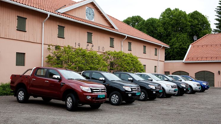 Ny Ford Ranger på plass i Norge