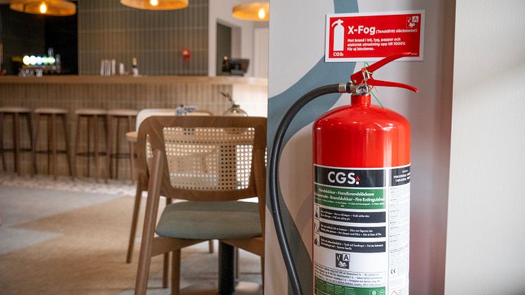 PFASfri brandsläckare från CGS
