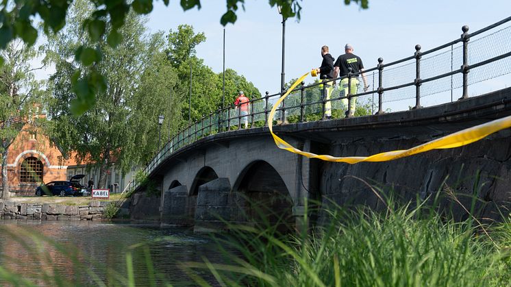 Kabelskada anledningen till lördagens stora avbrott – felet hittat vid Gamla Sundsbron