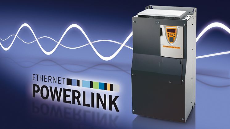 Frekvensomriktare med POWERLINK gränssnitt