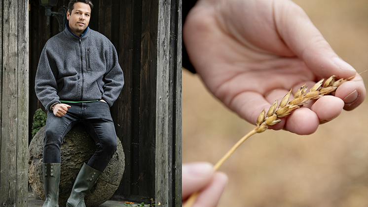 Nils Helset, gründer og CEO i DigiFarm. DigiFarm bruker kunstig intelligens (KI) og superdatamaskiner til å effektivisere landbruk og overvåke naturskader. Foto: Anki N. Groethe.