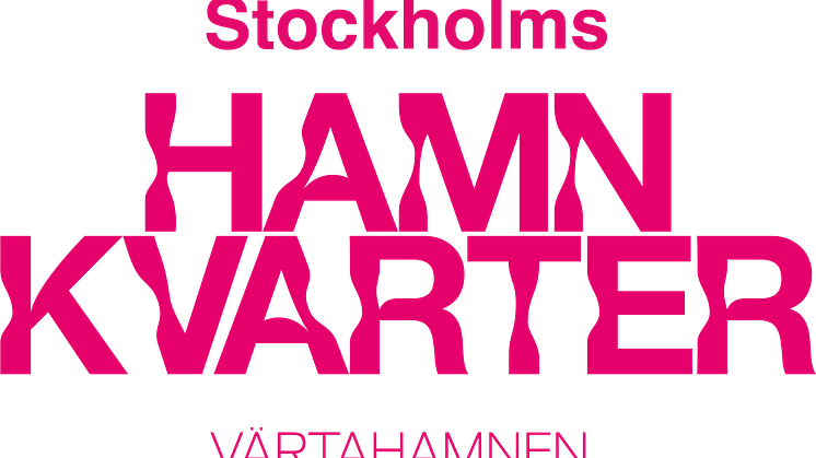 Stockholms Hamnkvarter Logotyp Sekundär Rosa