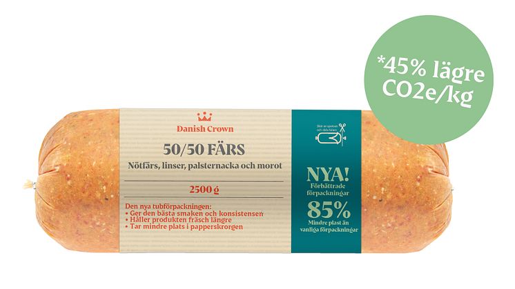 Danish Crown Sverige revolutionerar marknaden med lanseringen av 50/50 Hybridfärs