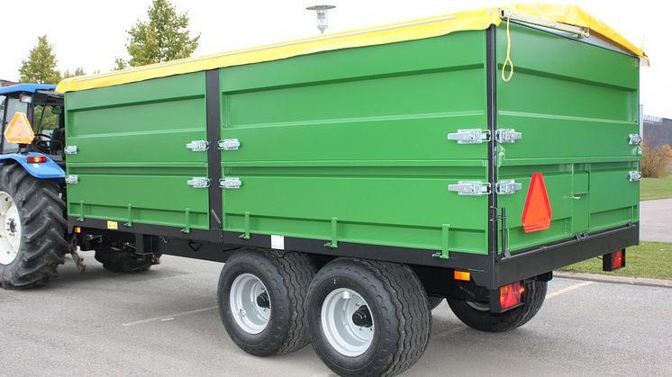 Multitrailer tippvagn
