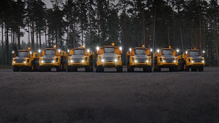 Nya generationens dumprar från Volvo är bäst i klassen på säkerhet, drifttid och effektivitet