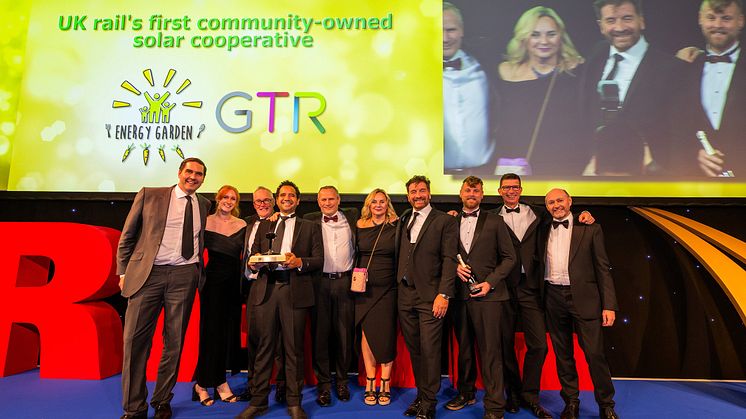 GTR and Energy Garden team receive their Environmental Excellence Award at the National Rail Awards 2024.jpg