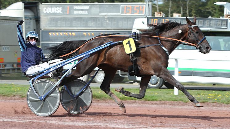 Det blir ännu mer franskt bakom startbilen sista söndagen i maj. Gaspar de Brion tar plats nummer tretton. Foto: Gerard FORNI