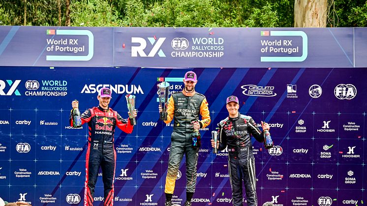 Prisutdelning i World RX of Portugal 2025