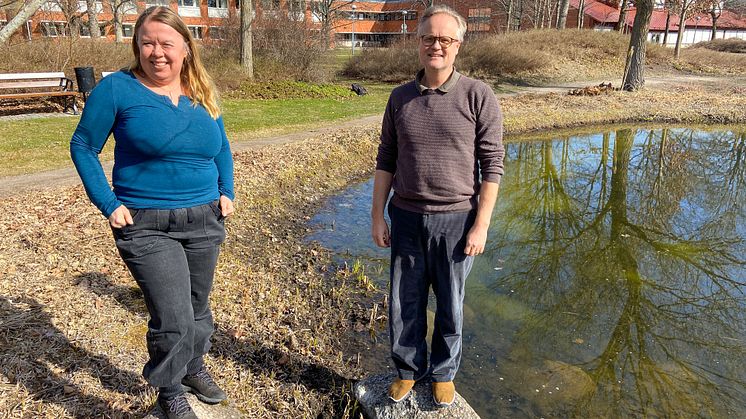 Mattias Hjerpe och Sofie Storbjörk