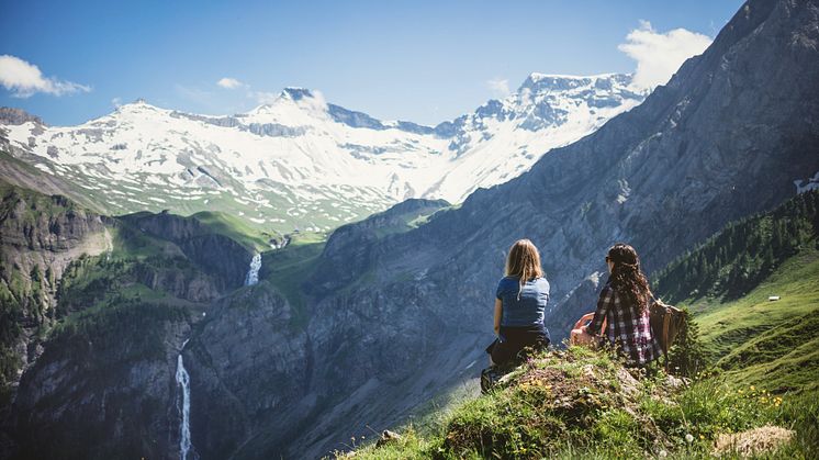 Spektakuläre Aussicht im Berner Oberland © Tourismus Adelboden-Lenk-Kandersteg