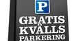 Parkera gratis i centrala Göteborg 18 - 21!
