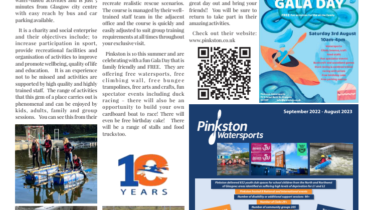 TLC Good News Newsletter - Pinkston Watersports Gala Day 