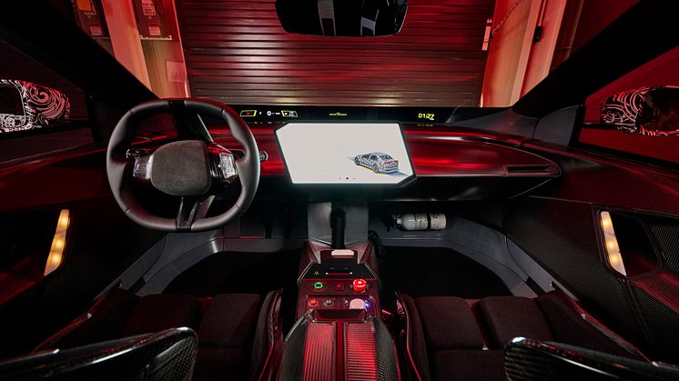 Konceptbilen BMW Vision Driving Experience. med Heart of Joy