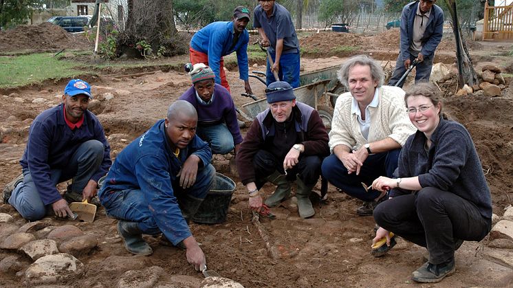 Utställningen Digging for democracy: 04_The dig at Solms Delta