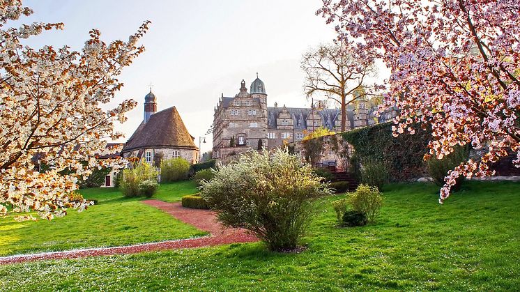 Frühlingserwachen am Schloss Hämelschenburg: Kirschblüte und Saisonstart 2025