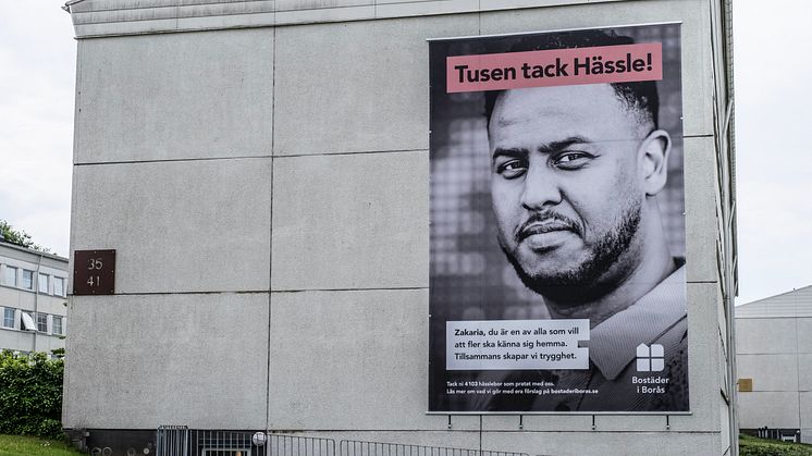 Fasadvepa Tusen tack Hässle