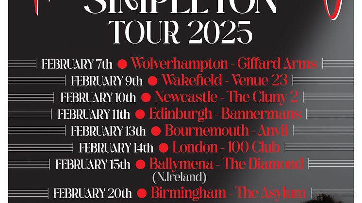 Willie Dowling Presents The Simpleton UK Headline Tour 2025