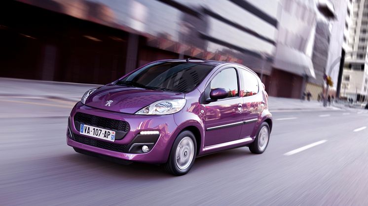 Nya Peugeot 107